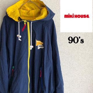 ミキハウス(mikihouse)の90s MIKI HOUSE TEAM メンズ　ナイロン　ジャケット　ブルゾン(ナイロンジャケット)