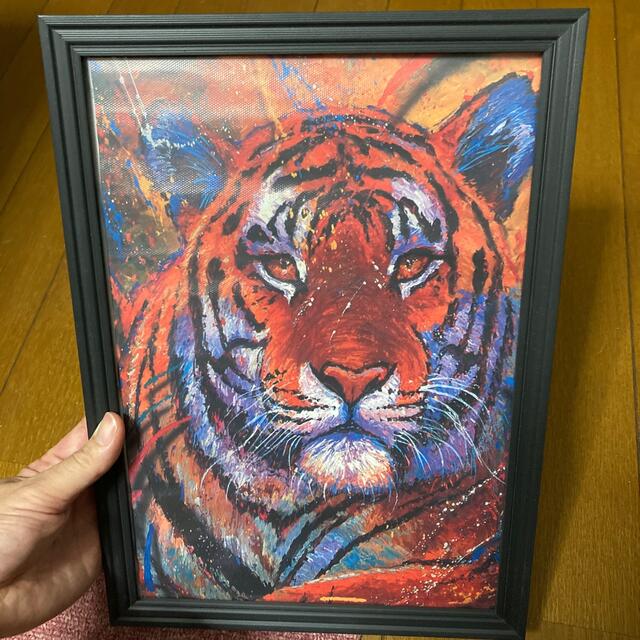 トラ タイガー インテリア 絵画 アート 虎の通販 by ディズニーグッズ