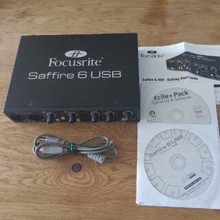 Focusrite saffire 6 USB 専用(オーディオインターフェイス)