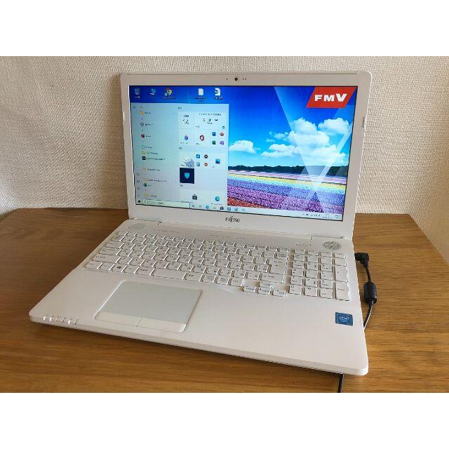 爆速 富士通 ノートパソコン  美品   ノートPC