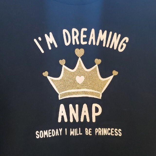 ANAP Kids(アナップキッズ)のANAP　トレーナー キッズ/ベビー/マタニティのキッズ服女の子用(90cm~)(Tシャツ/カットソー)の商品写真