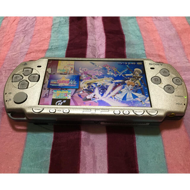 SONY PSP 3000 レッド メモステ64GB新品付属