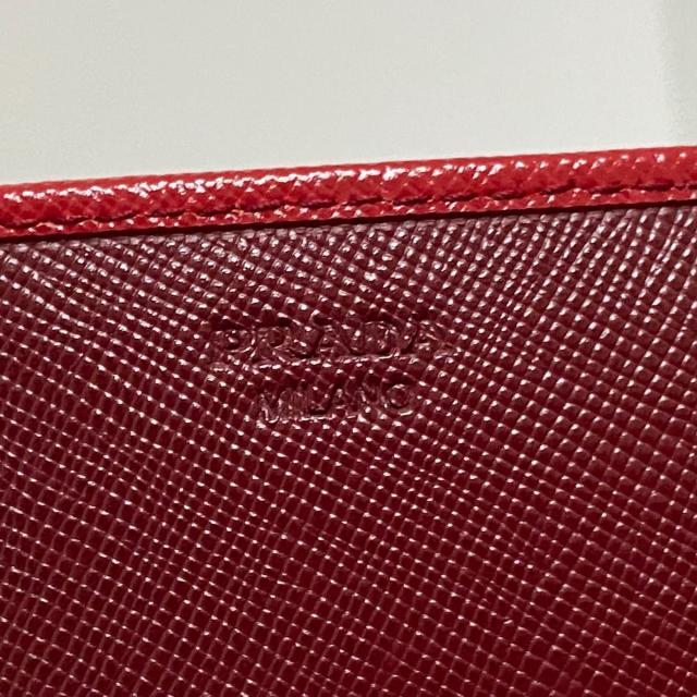 PRADA(プラダ)のプラダ 長財布 - 1M1132 レッド レザー レディースのファッション小物(財布)の商品写真