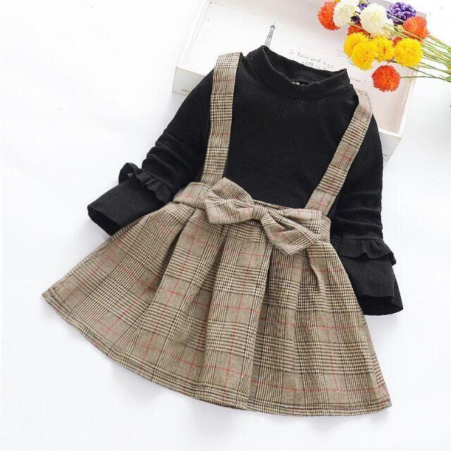 90～130　ワンピース　フォーマル　チェック　子供服 キッズ/ベビー/マタニティのキッズ服女の子用(90cm~)(ワンピース)の商品写真