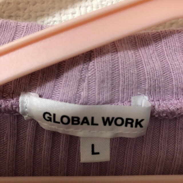 GLOBAL WORK(グローバルワーク)のglobalwork 110〜120サイズトップス キッズ/ベビー/マタニティのキッズ服女の子用(90cm~)(ニット)の商品写真