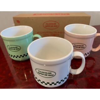 フジフイルム(富士フイルム)のtsubaki様専用フジスーパーHR 1600 オリジナルマグカップ3個セット(ノベルティグッズ)