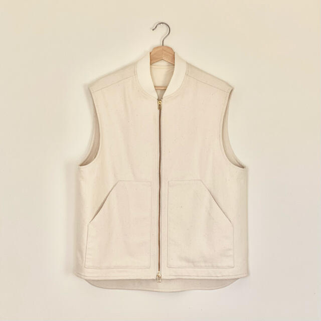 URU zip up vest 20aw メンズのトップス(ベスト)の商品写真