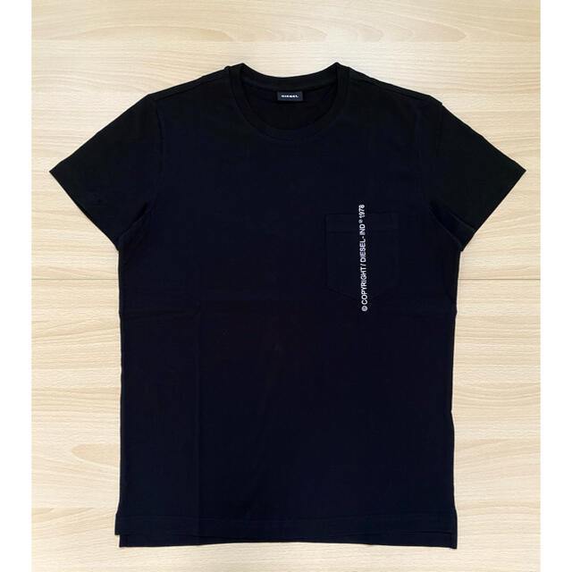 DIESEL T-RUBIN-POCKET-J1 Tシャツ ブラックXL