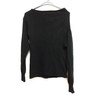 コムデギャルソン(COMME des GARCONS)のトリココムデギャルソン 長袖セーター - 黒(ニット/セーター)