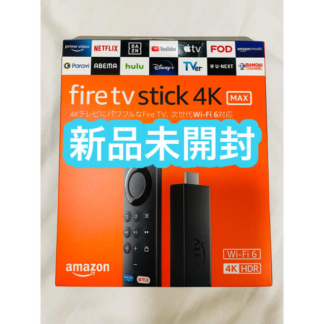 Fire TV Stick 4K Max Alexa対応音声認識リモコン付属