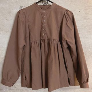 シャンブルドゥシャーム(chambre de charme)の【美品】chambre de charme ガンクラブチェックブラウス(シャツ/ブラウス(長袖/七分))