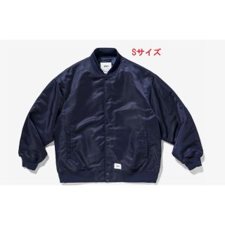 ダブルタップス(W)taps)のWTAPS TEAM NYLON JACKET NAVY  Sサイズ(ナイロンジャケット)