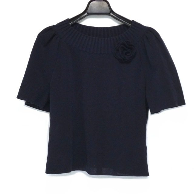 M'S GRACY(エムズグレイシー)のエムズグレイシー 半袖セーター サイズ38 M レディースのトップス(ニット/セーター)の商品写真