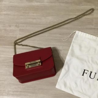 FURLA メトロポリス　redbag(ショルダーバッグ)