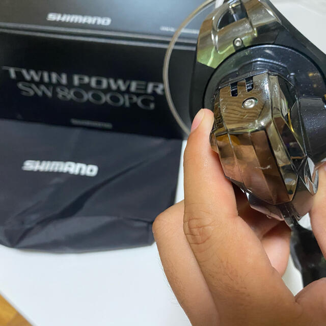 SHIMANO(シマノ)のシマノ　ツインパワーSW 8000PG スポーツ/アウトドアのフィッシング(リール)の商品写真