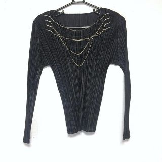 プリーツプリーズイッセイミヤケ(PLEATS PLEASE ISSEY MIYAKE)のプリーツプリーズ 長袖カットソー 4 XL -(カットソー(長袖/七分))