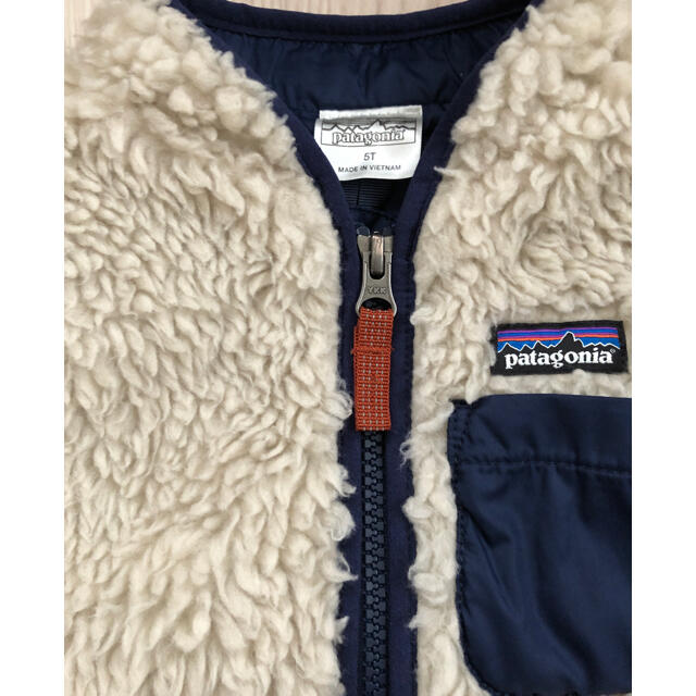 patagonia(パタゴニア)のパタゴニア　patagonia レトロX ベスト　5T キッズ/ベビー/マタニティのキッズ服男の子用(90cm~)(ジャケット/上着)の商品写真