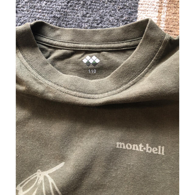 mont bell(モンベル)のモンベル　110  Tシャツ　 キッズ/ベビー/マタニティのキッズ服男の子用(90cm~)(Tシャツ/カットソー)の商品写真