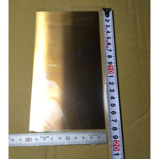 【送料無料】リン青銅板　0.1mm 1枚(鉄道模型)