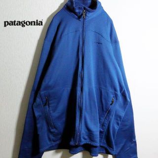 パタゴニア(patagonia)のパタゴニア ソフトシェル ジャケット 2XL ポーラテック 青(ブルゾン)