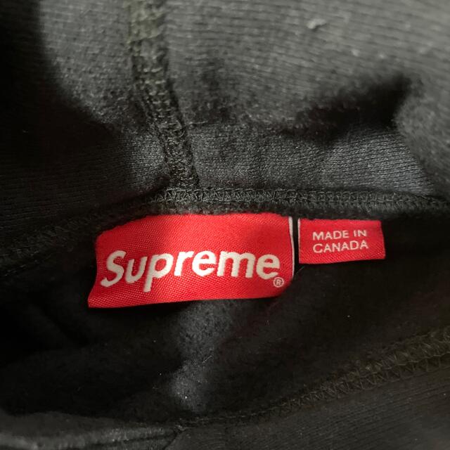 Supreme(シュプリーム)のsupreme S Logo Hooded Sweatshirt 黒 sサイズ メンズのトップス(パーカー)の商品写真