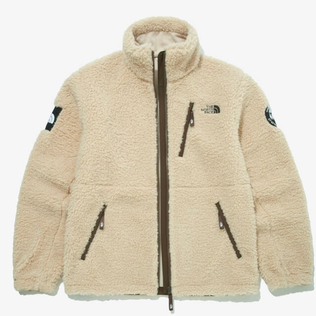 THE NORTH FACE(ザノースフェイス)のノースフェイス　リモ　フリース　ホワイトレーベル　XS 日本未入荷　ダウン レディースのジャケット/アウター(ダウンジャケット)の商品写真