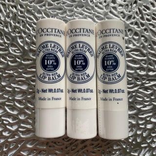 ロクシタン(L'OCCITANE)のロクシタン シア ウルトラリッチ リップバーム 3個(リップケア/リップクリーム)