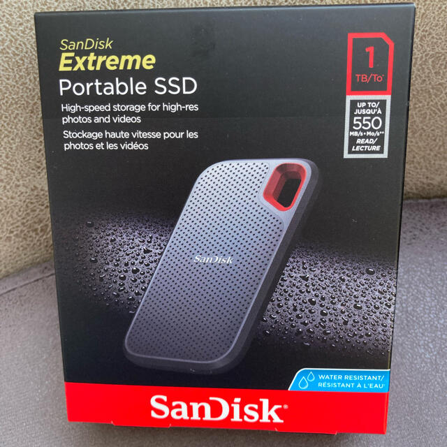 SanDisk 外付SSD 1TB エクストリーム ポータブル