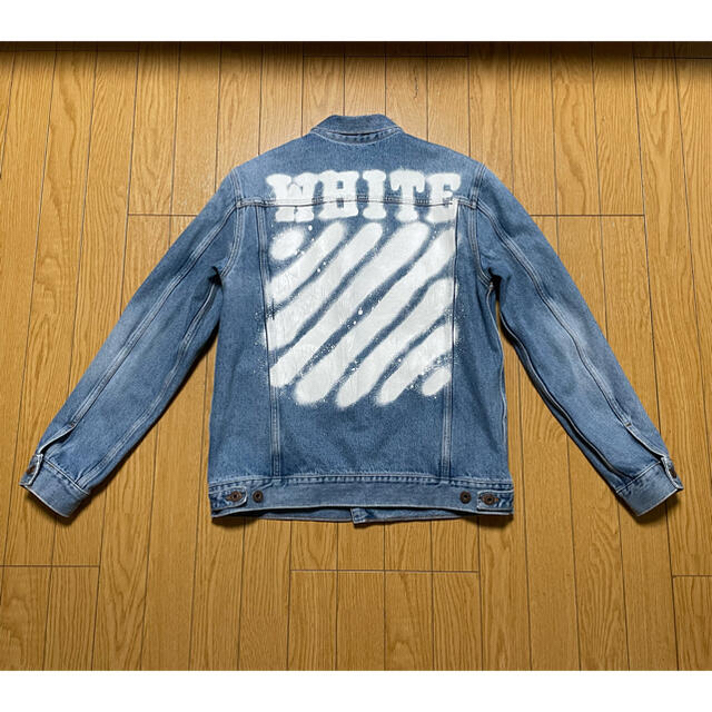 おしゃれ off-white オフホワイト デニムジャケット ecousarecycling.com
