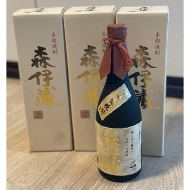 森伊蔵 金ラベル 720ml 3本セット 食品/飲料/酒の酒(焼酎)の商品写真