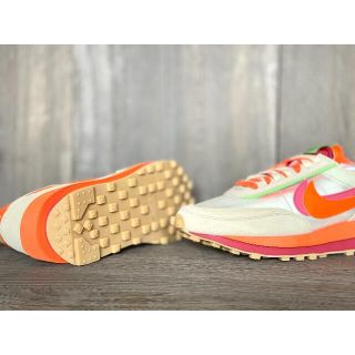 ナイキ(NIKE)のSacai Nike CLOT LD waffle サカイ fragment (スニーカー)