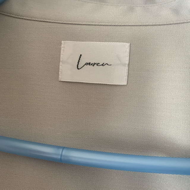 TODAYFUL(トゥデイフル)のLOUREN ロングシャツワンピース　グレー レディースのワンピース(ロングワンピース/マキシワンピース)の商品写真