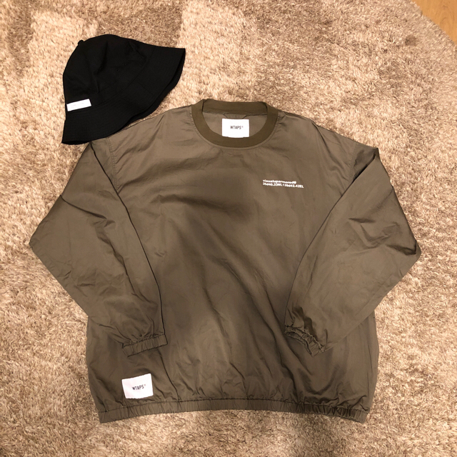 ミリタリージャケットwtaps smock jacket スモック & FACEHUGGER HAT