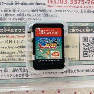 ニンテンドースイッチ(Nintendo Switch)の釣りスピリッツ　switchバージョン(家庭用ゲームソフト)