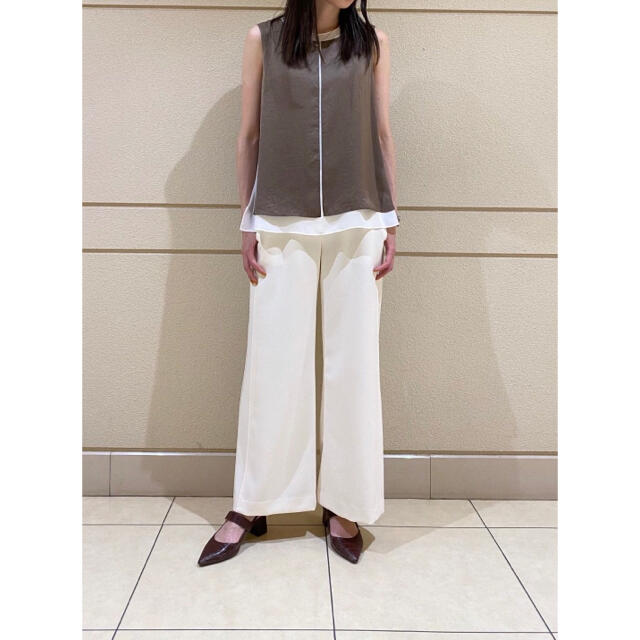 Theory luxe 20aw ノースリーブブラウス