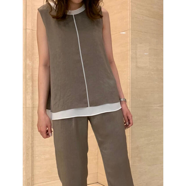 Theory luxe 20aw ノースリーブブラウス