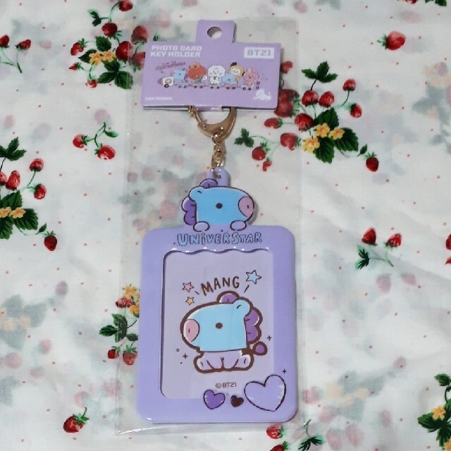 BT21 フォトカードホルダー MANG J-HOPE キーホルダー BTS エンタメ/ホビーのタレントグッズ(アイドルグッズ)の商品写真