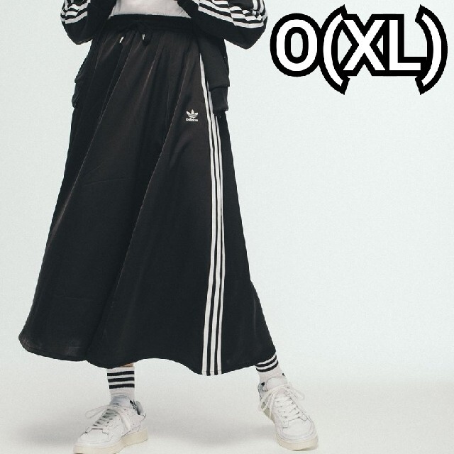 adidas(アディダス)のロング サテン スカート LONG SATIN SKIRT FL0039 レディースのスカート(ロングスカート)の商品写真