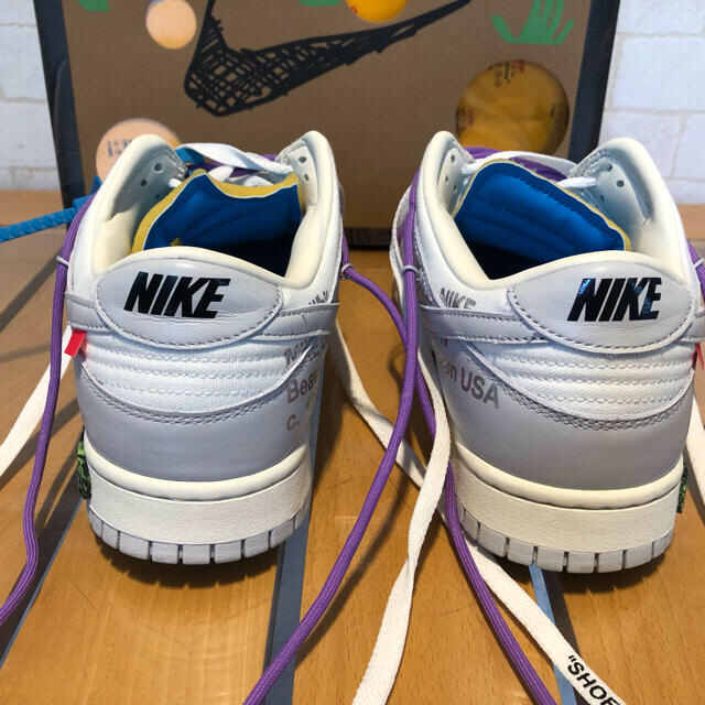 Off-White × NIKE Dunk Low "The50" Lot47