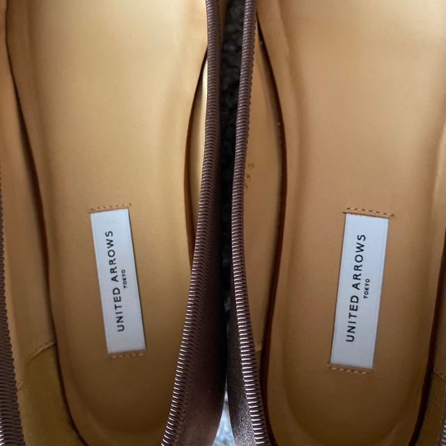 UNITED ARROWS(ユナイテッドアローズ)の美品✳︎バレエシューズ　35.5(22cm) レディースの靴/シューズ(バレエシューズ)の商品写真