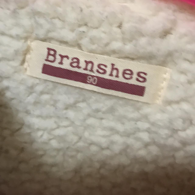 Branshes(ブランシェス)の可愛い♡ベビーダッフルコート ピンク キッズ/ベビー/マタニティのキッズ服女の子用(90cm~)(コート)の商品写真