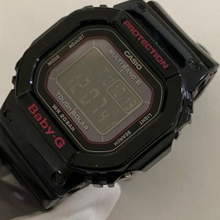 Baby G   CASIO baby g Bgd タフソーラー 電波ソーラー ブラック