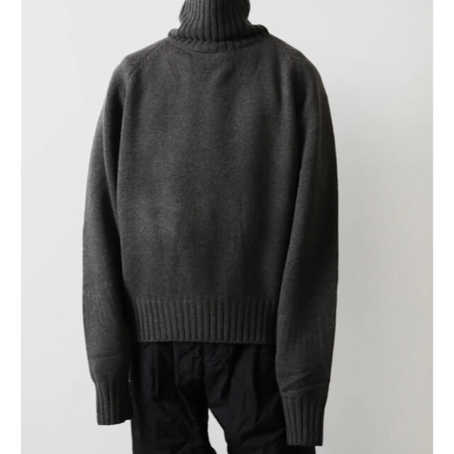 stein/EX FINE LAMBS LOOSE HIGH NECK KNIT stein/EX FINE LAMBS LOOSE HIGH NECK KNIT
