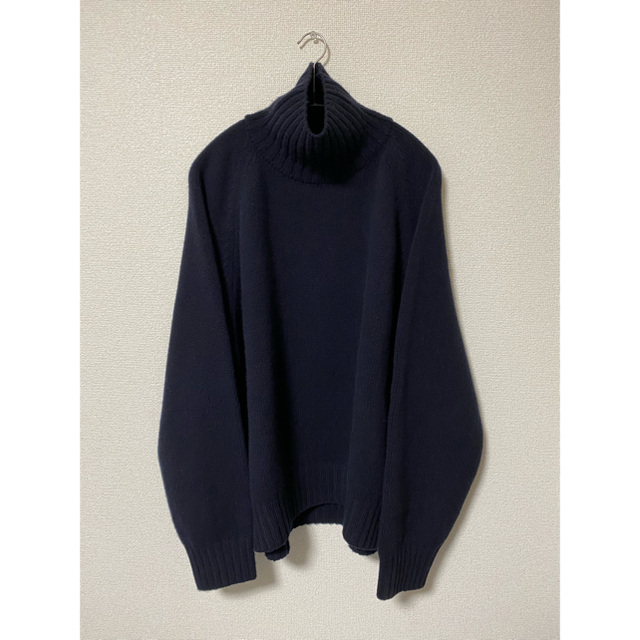 stein/EX FINE LAMBS LOOSE HIGH NECK KNIT stein/EX FINE LAMBS LOOSE HIGH NECK KNIT
