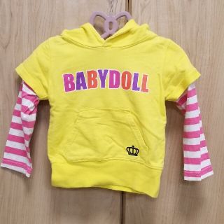 ベビードール(BABYDOLL)の子供服　トレーナー　ベビードール　80cm(トレーナー)