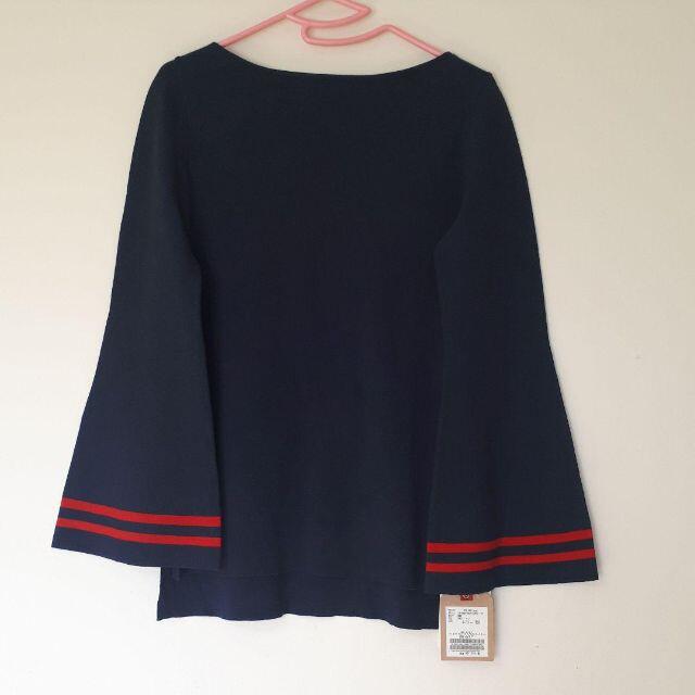 L'Appartement DEUXIEME CLASSE(アパルトモンドゥーズィエムクラス)のタグ付き未使用Sleeve Flare KNITスリーブフレアニット レディースのトップス(ニット/セーター)の商品写真