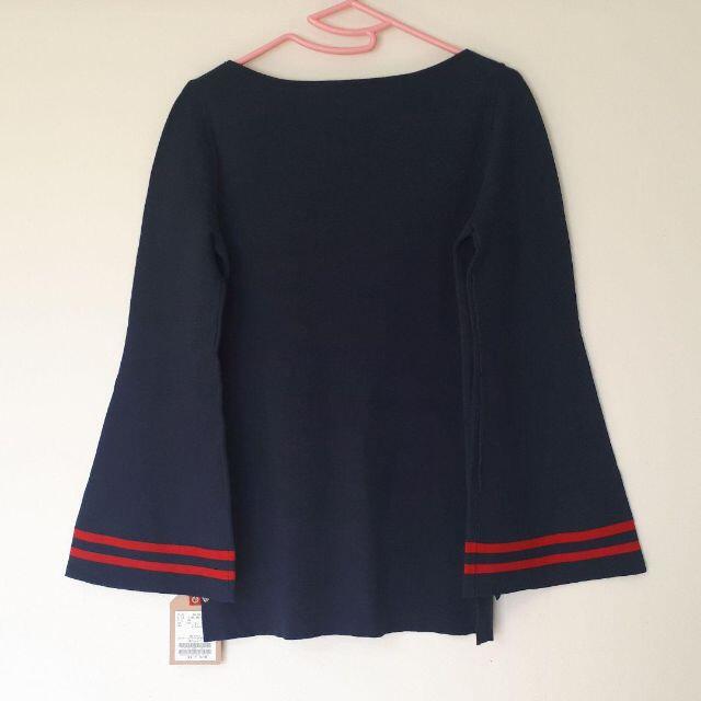 L'Appartement DEUXIEME CLASSE(アパルトモンドゥーズィエムクラス)のタグ付き未使用Sleeve Flare KNITスリーブフレアニット レディースのトップス(ニット/セーター)の商品写真