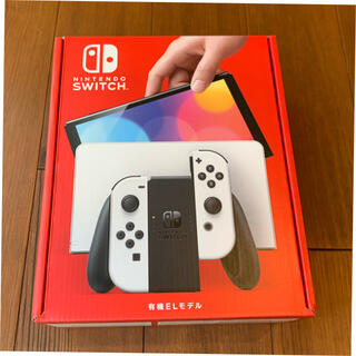 ニンテンドースイッチ(Nintendo Switch)のNintendo Switch 任天堂　有機ELモデル　ホワイト(家庭用ゲーム機本体)