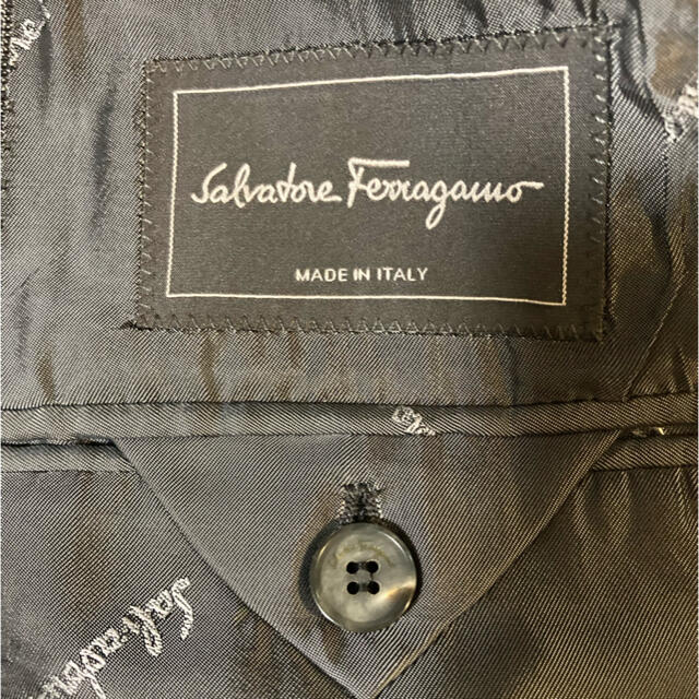 Salvatore Ferragamo(サルヴァトーレフェラガモ)のスペード様専用！フェラガモ　チェックジャケット メンズのジャケット/アウター(テーラードジャケット)の商品写真