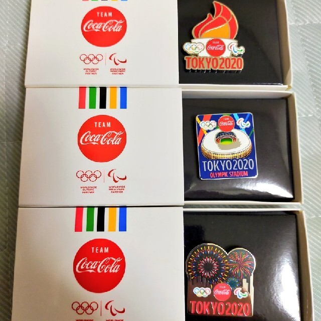 コカコーラピンバッジセット-